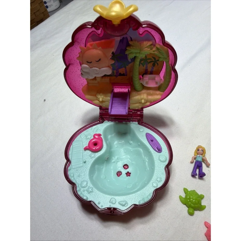 2022 Mattel ORIGINAL DOLL Polly Pocket Sea Shell Adventure Playset HKV46